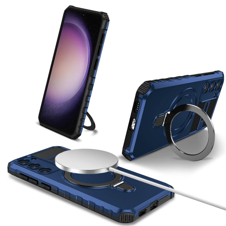 MagSafe Magnetic Holder Phone Case, For Samsung Galaxy S23 Ultra 5G, For Samsung Galaxy S23 5G, For Samsung Galaxy S20 FE, For Samsung Galaxy S22 Ultra 5G