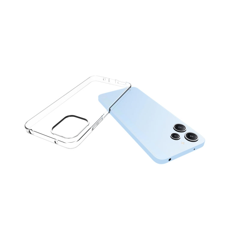 Coque de téléphone en TPU texturé imperméable pour Xiaomi Redmi 12 4G