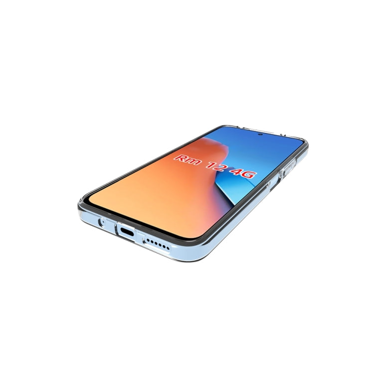 Coque de téléphone en TPU texturé imperméable pour Xiaomi Redmi 12 4G