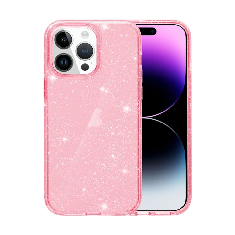Shockproof Terminator Glitter Powder Phone Case, iPhone 16e, For iPhone 15 Pro Max, For iPhone 15 Pro, For iPhone 15 Plus