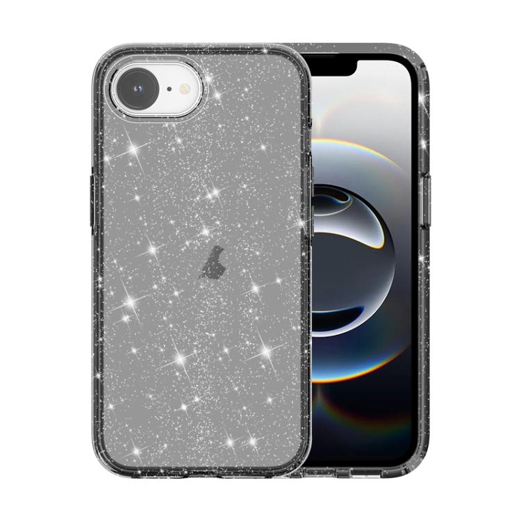 Shockproof Terminator Glitter Powder Phone Case, iPhone 16e, For iPhone 15 Pro Max, For iPhone 15 Pro, For iPhone 15 Plus