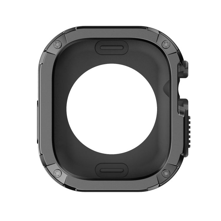 2-in-1 PC Hybrid TPU Armor Watch Case, For Apple Watch Ultra 4 / 3 / 2 / 1 49mm, For Apple Watch Series 6 / 5 / 4 / SE 44mm, For Apple Watch Series 6 / 5 / 4 / SE 40mm