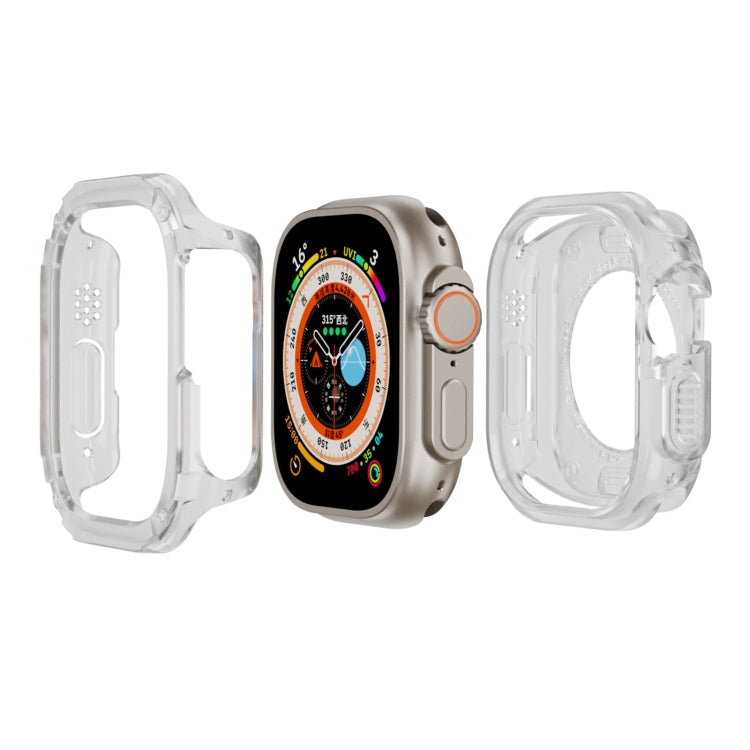 2-in-1 PC Hybrid TPU Armor Watch Case, For Apple Watch Ultra 49mm, For Apple Watch Series 8 / 7 41mm, For Apple Watch Series 8 / 7 45mm