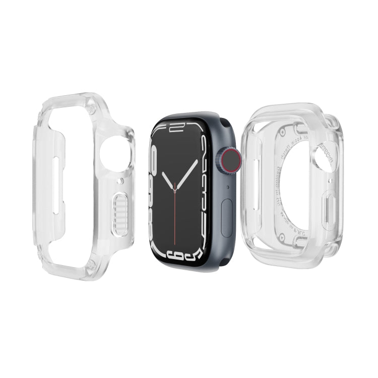 2-in-1 PC Hybrid TPU Armor Watch Case, For Apple Watch Ultra 49mm, For Apple Watch Series 8 / 7 41mm, For Apple Watch Series 8 / 7 45mm