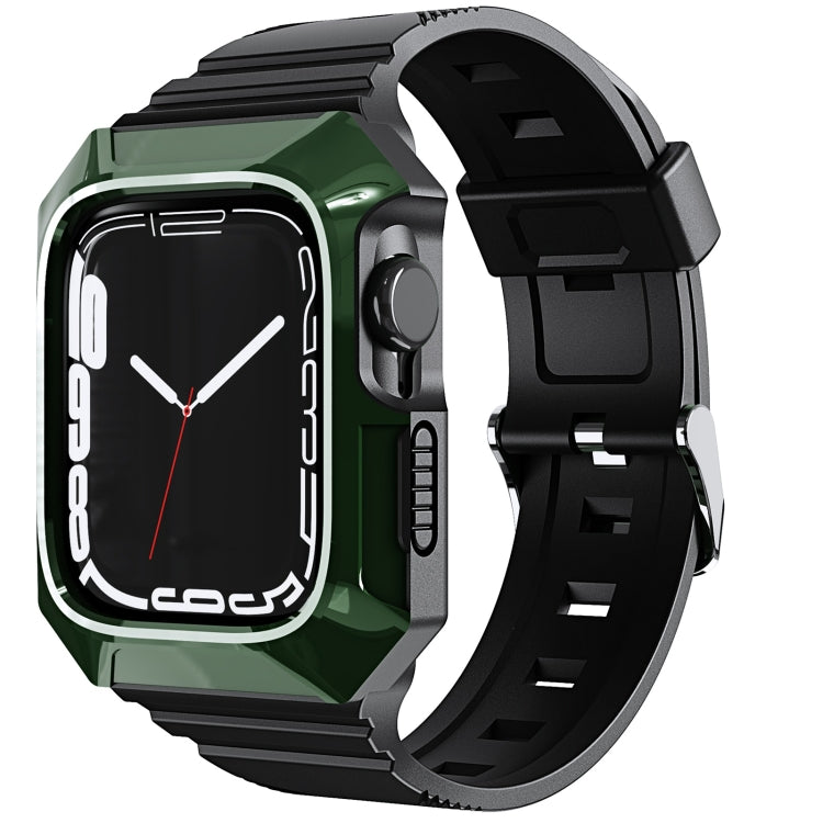 PC Rugged Case Integrated TPU Watch Band