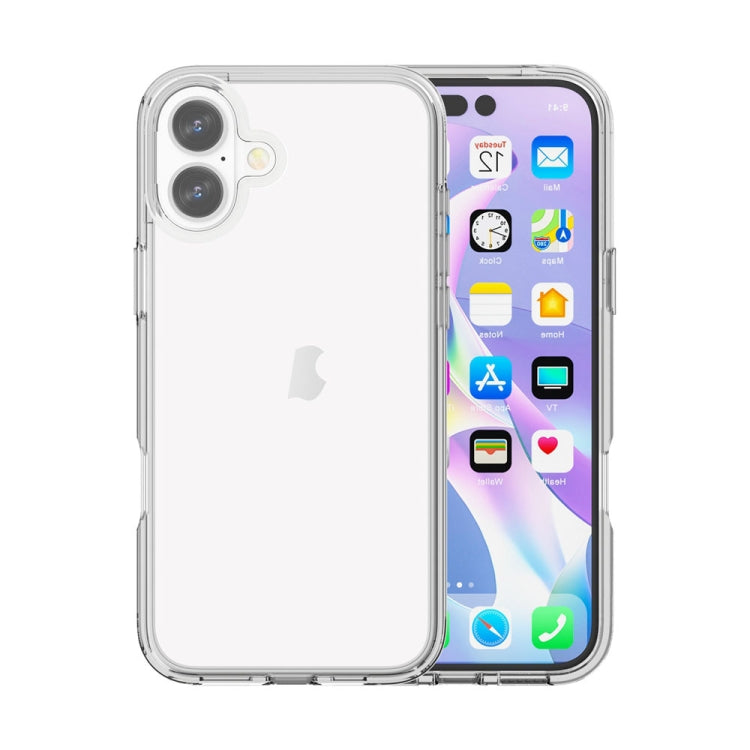 Shockproof Terminator Transparent Phone Case, For iPhone 16 Pro Max, For iPhone 16 Pro, For iPhone 16 Plus, For iPhone 16, iPhone 16e, For iPhone 15 Pro Max, For iPhone 15 Pro, For iPhone 15 Plus
