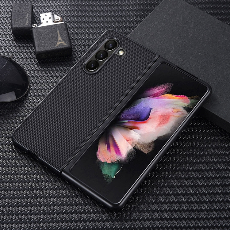Nylon Cloth Texture Shockproof PC+TPU Phone Case, For Samsung Galaxy Z Fold5
