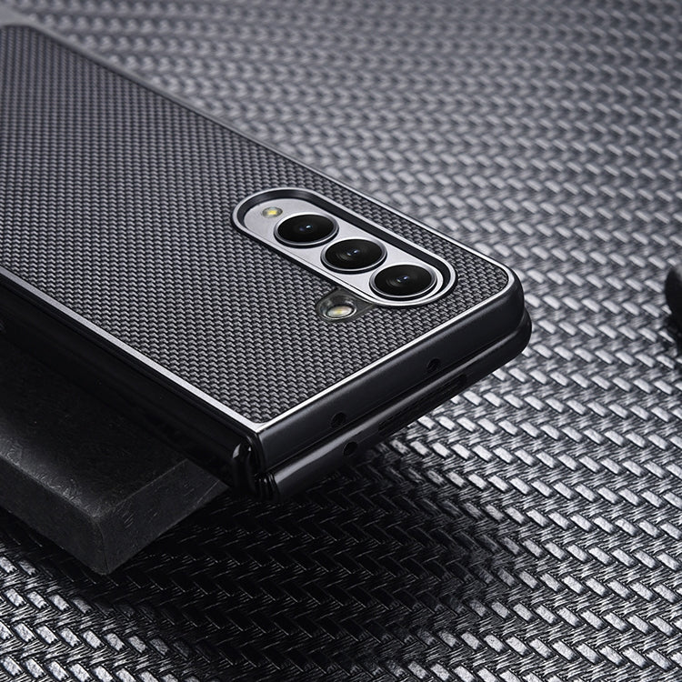 Nylon Cloth Texture Shockproof PC+TPU Phone Case, For Samsung Galaxy Z Fold5