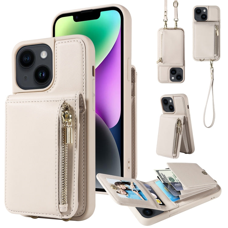 Crossbody Lanyard Zipper Wallet Leather Phone Case, For iPhone SE 2022/ 7 / 8, For iPhone 13 Pro Max, For iPhone 13 Pro, For iPhone 13