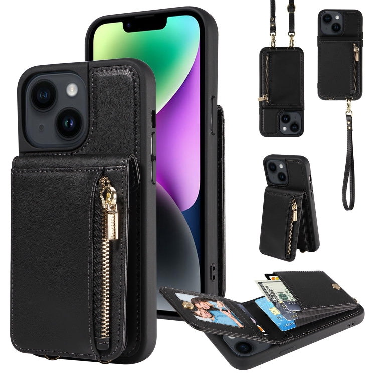 Crossbody Lanyard Zipper Wallet Leather Phone Case, For iPhone SE 2022/ 7 / 8, For iPhone 13 Pro Max, For iPhone 13 Pro, For iPhone 13