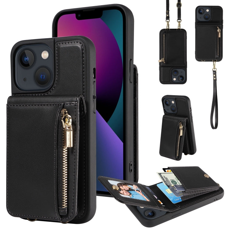 Crossbody Lanyard Zipper Wallet Leather Phone Case, For iPhone 12 / 12 Pro, For iPhone 12 Pro Max, For iPhone 11 Pro Max, For iPhone 11