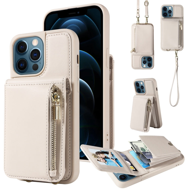 Crossbody Lanyard Zipper Wallet Leather Phone Case, For iPhone 11 Pro, For iPhone X / XS, For iPhone XR, For iPhone XS Max
