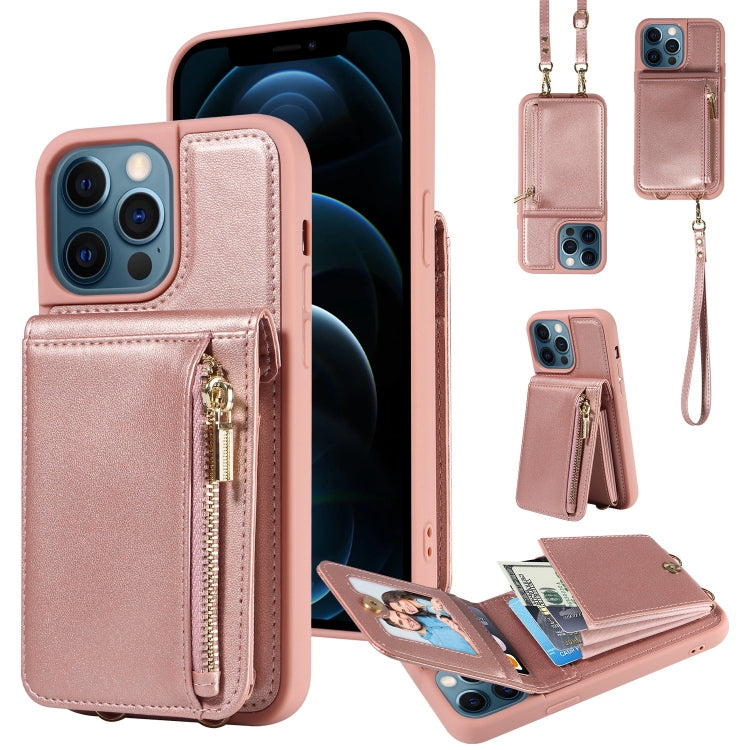 Crossbody Lanyard Zipper Wallet Leather Phone Case, For iPhone 11 Pro, For iPhone X / XS, For iPhone XR, For iPhone XS Max
