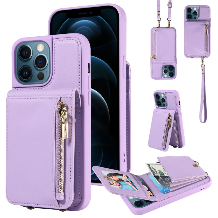 Crossbody Lanyard Zipper Wallet Leather Phone Case, For iPhone 11 Pro, For iPhone X / XS, For iPhone XR, For iPhone XS Max