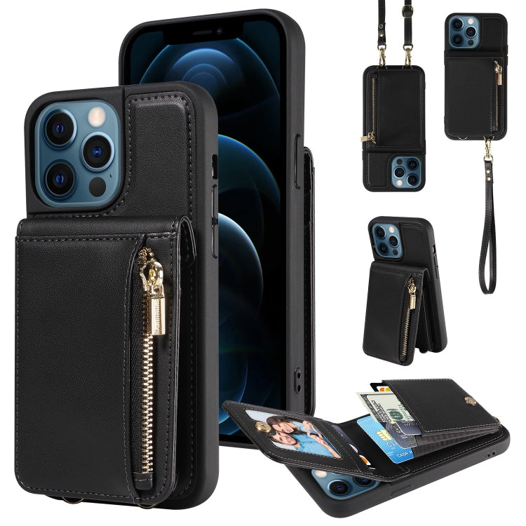 Crossbody Lanyard Zipper Wallet Leather Phone Case, For iPhone 11 Pro, For iPhone X / XS, For iPhone XR, For iPhone XS Max
