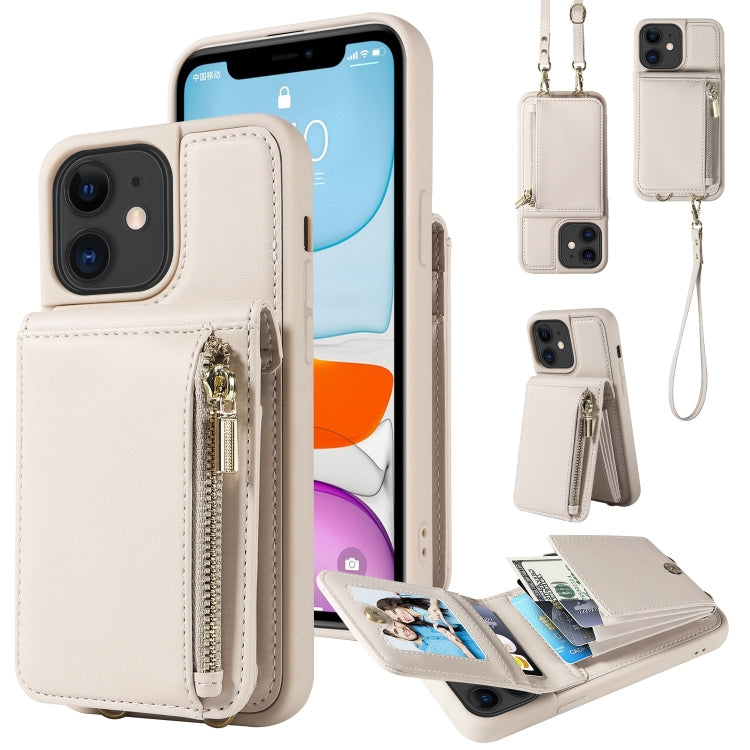 Crossbody Lanyard Zipper Wallet Leather Phone Case, For iPhone 11 Pro, For iPhone X / XS, For iPhone XR, For iPhone XS Max