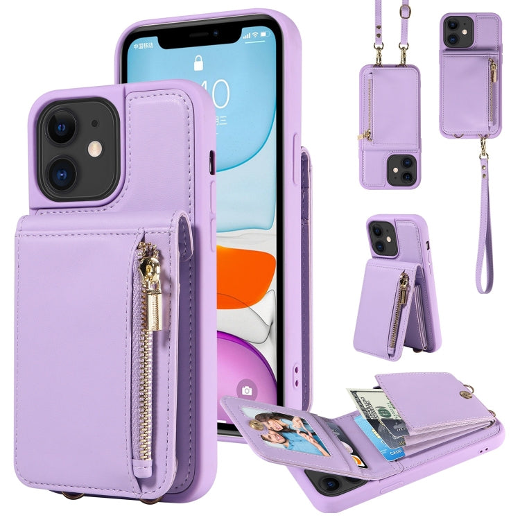 Crossbody Lanyard Zipper Wallet Leather Phone Case, For iPhone 11 Pro, For iPhone X / XS, For iPhone XR, For iPhone XS Max