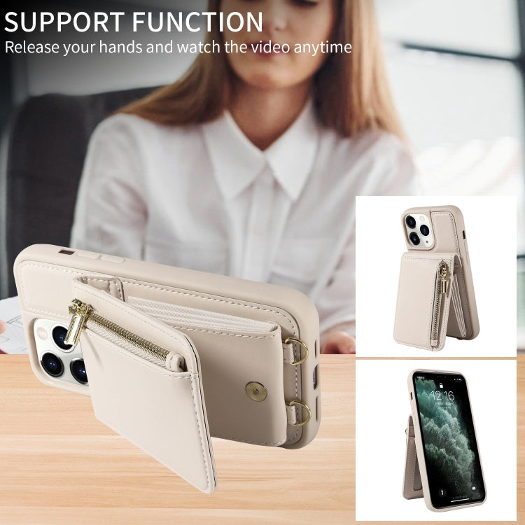 Crossbody Lanyard Zipper Wallet Leather Phone Case, For iPhone 7 Plus / 8 Plus