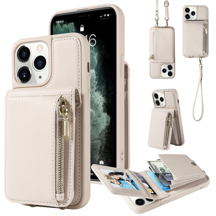Crossbody Lanyard Zipper Wallet Leather Phone Case, For iPhone 7 Plus / 8 Plus