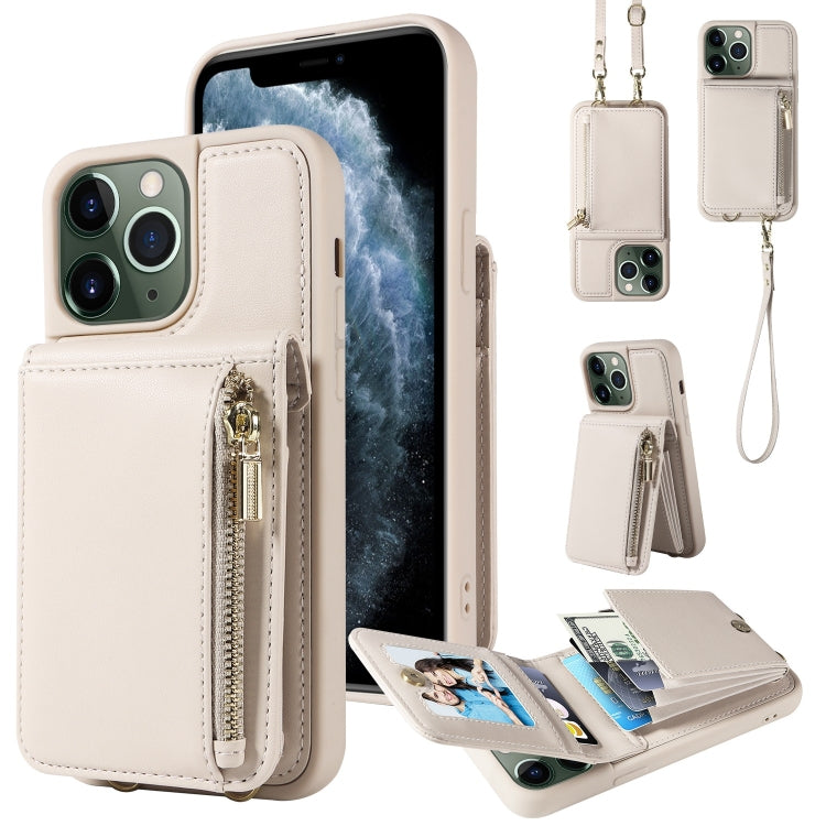 Crossbody Lanyard Zipper Wallet Leather Phone Case, For iPhone 11 Pro, For iPhone X / XS, For iPhone XR, For iPhone XS Max