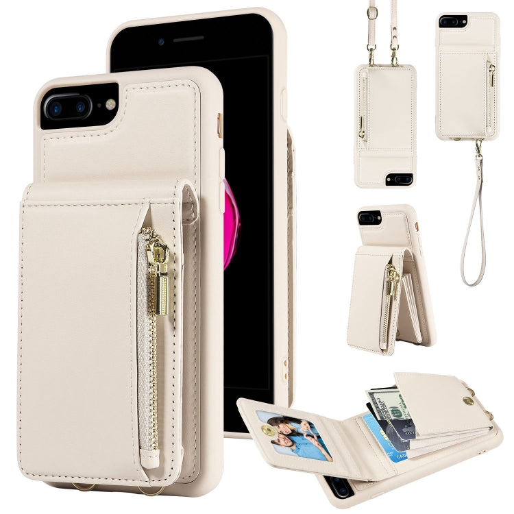 Crossbody Lanyard Zipper Wallet Leather Phone Case