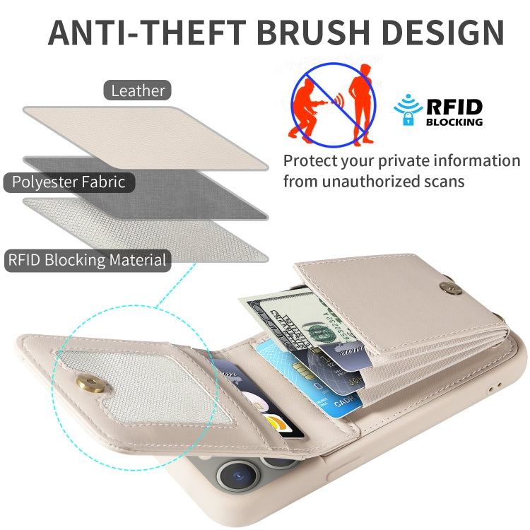 Crossbody Lanyard Zipper Wallet Leather Phone Case, For iPhone 14 Plus, For iPhone 14, For iPhone 14 Pro, For iPhone 14 Pro Max