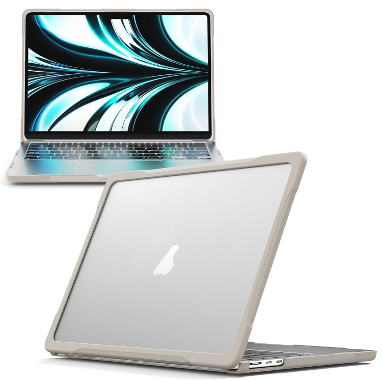 Translucent Laptop Protective Case, For MacBook Air 13.6 inch A2681 2022 / M3 2024 A3113 / M4 2025 A3240