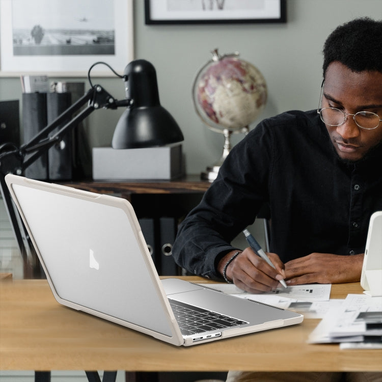 Translucent Laptop Protective Case, For MacBook Air 13.6 inch A2681 2022 / M3 2024 A3113 / M4 2025 A3240