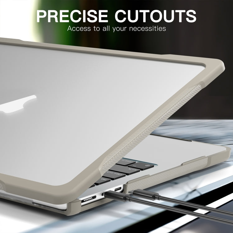 Translucent Laptop Protective Case, For MacBook Air 13.6 inch A2681 2022 / M3 2024 A3113 / M4 2025 A3240