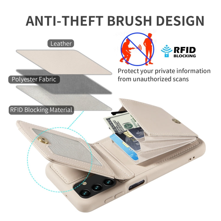 Crossbody Lanyard Zipper Wallet Leather Phone Case