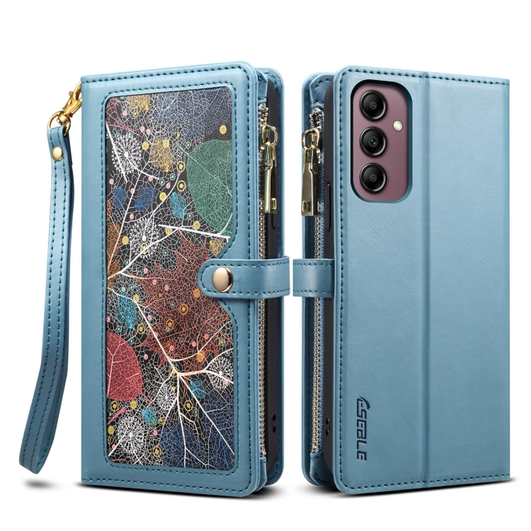 ESEBLE Star Series Lanyard Zipper Wallet RFID Leather Case, For Samsung Galaxy M55 5G, For Samsung Galaxy M15 / F15, For Samsung Galaxy A35 5G, For Samsung Galaxy A25 5G, For Samsung Galaxy S23 FE 5G