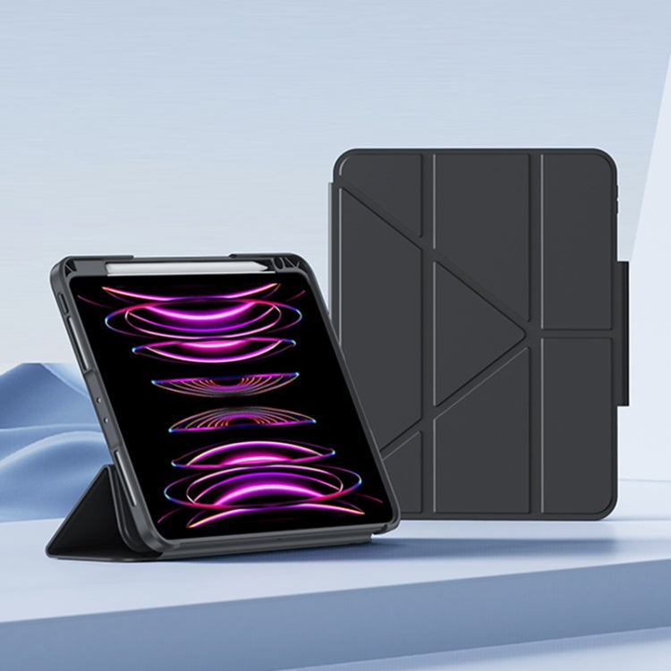 Deformation Buckle Leather Smart Tablet Case, For iPad Pro 12.9 2022 / 2021 / 2020 / 2018, For iPad Pro 11 2022 / 2021 / 2020 / 2018, For iPad 10th Gen 10.9 2022, For iPad Air 2022 / 2020, For iPad 10.2 2021 / 2020 / 2019