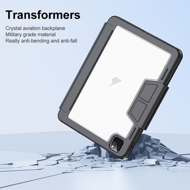 Deformation Buckle Leather Smart Tablet Case, For iPad Pro 12.9 2022 / 2021 / 2020 / 2018, For iPad Pro 11 2022 / 2021 / 2020 / 2018, For iPad 10th Gen 10.9 2022, For iPad Air 2022 / 2020, For iPad 10.2 2021 / 2020 / 2019