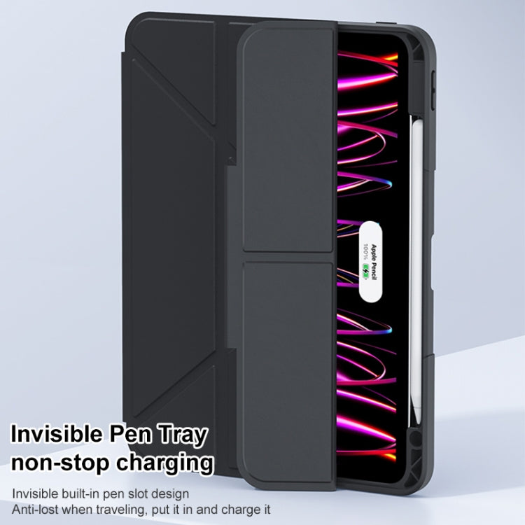 Étui en cuir à boucle déformable pour tablette, pour iPad Pro 12.9 (2022/2021/2020/2018), pour iPad Pro 11 (2022/2021/2020/2018), pour iPad 10e génération (10.9) (2022), pour iPad Air (2022/2020), pour iPad 10.2 (2021/2020/2019)