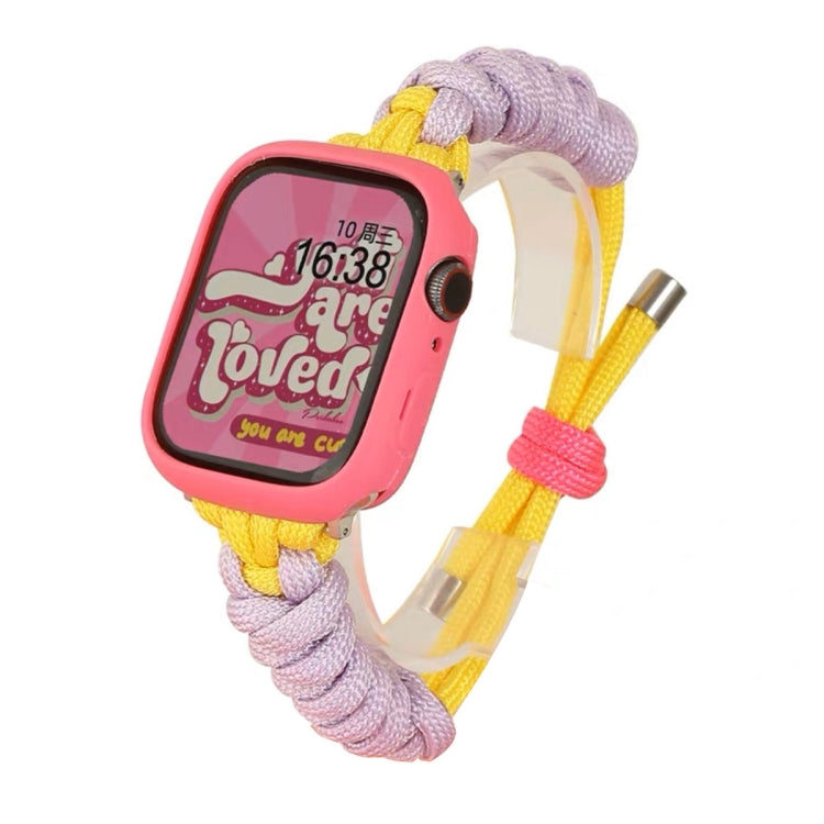 Twist Knotted Nylon Watch Band, For Apple Watch SE 2022 44mm, For Apple Watch 7 41mm, For Apple Watch 7 45mm, For Apple Watch SE 40mm, For Apple Watch Ultra 2 49mm, For Apple Watch SE 44mm