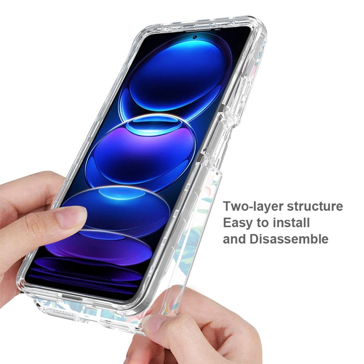 Transparent Painted Phone Case
