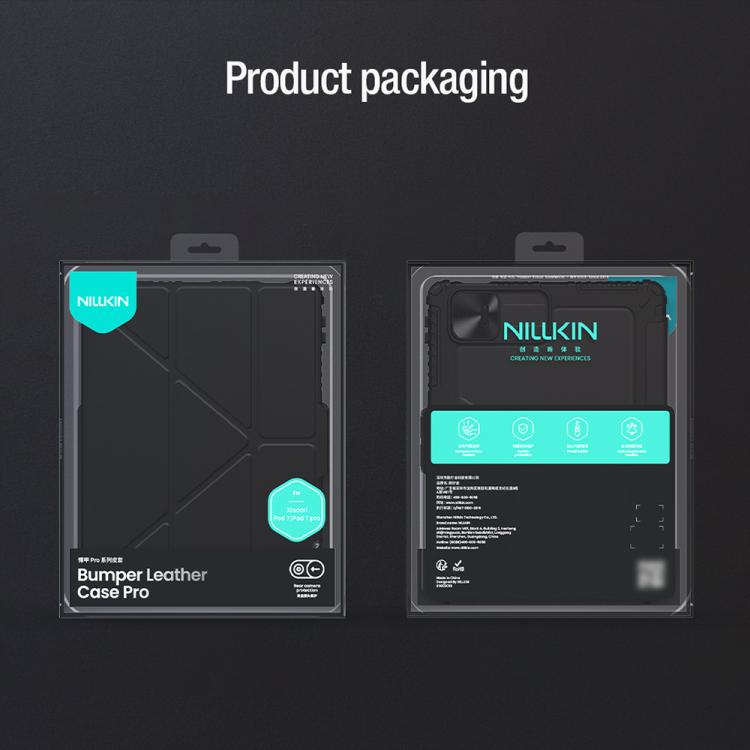 NILLKIN Bumper Pro Camshield Tablet Leather Case
