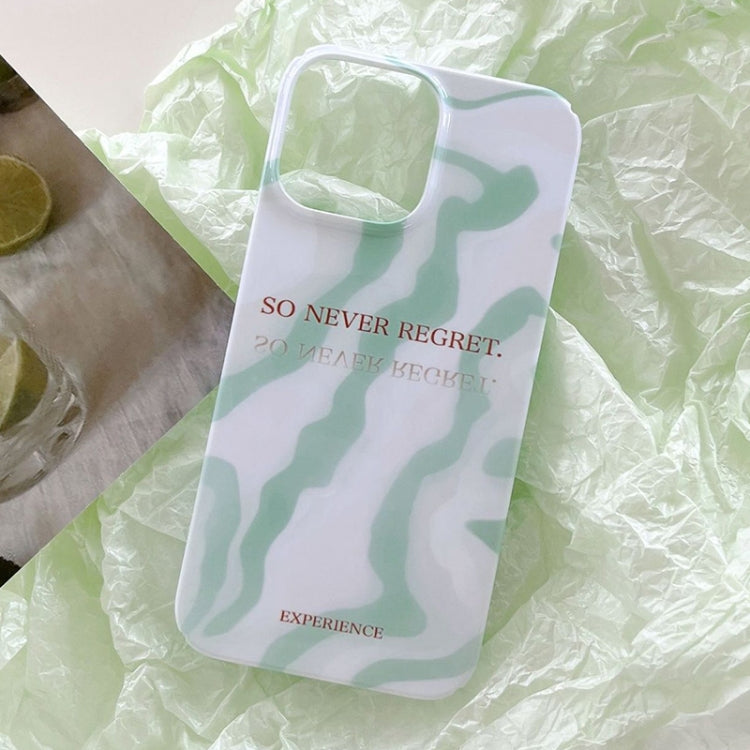 Painted Pattern PC Phone Case, For iPhone 14