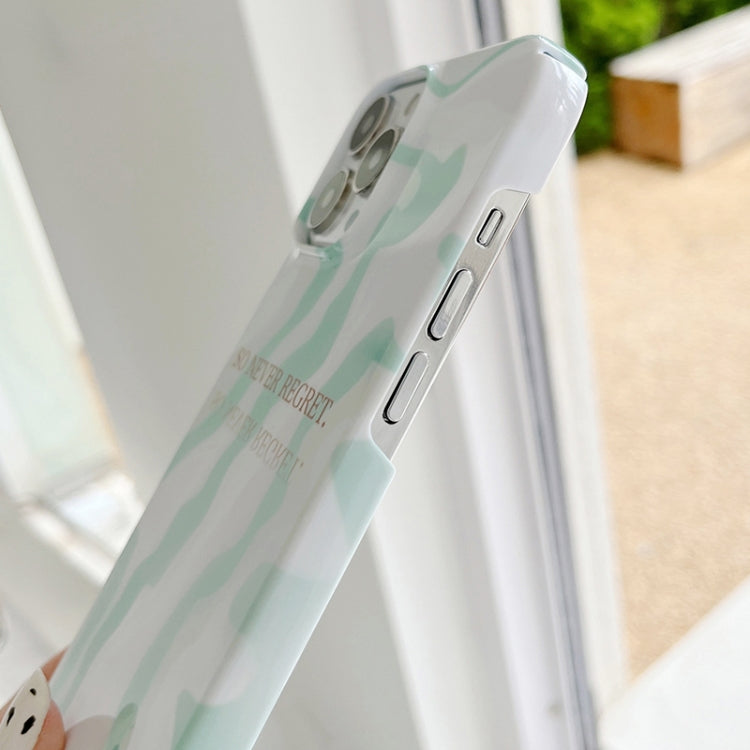 Painted Pattern PC Phone Case, For iPhone 14 Plus