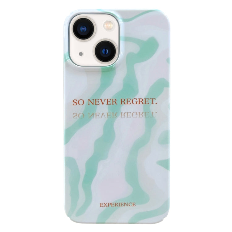 Painted Pattern PC Phone Case, For iPhone 14 Plus