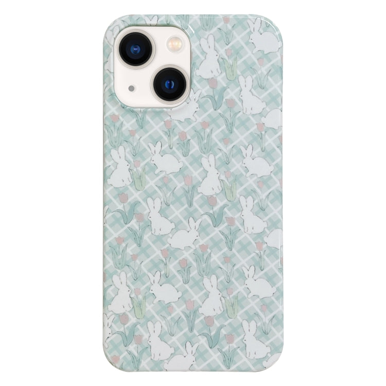 Painted Pattern PC Phone Case, For iPhone 14 Plus