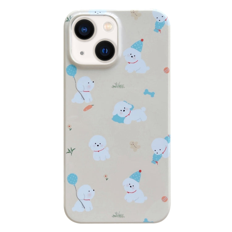 Painted Pattern PC Phone Case, For iPhone 14 Plus