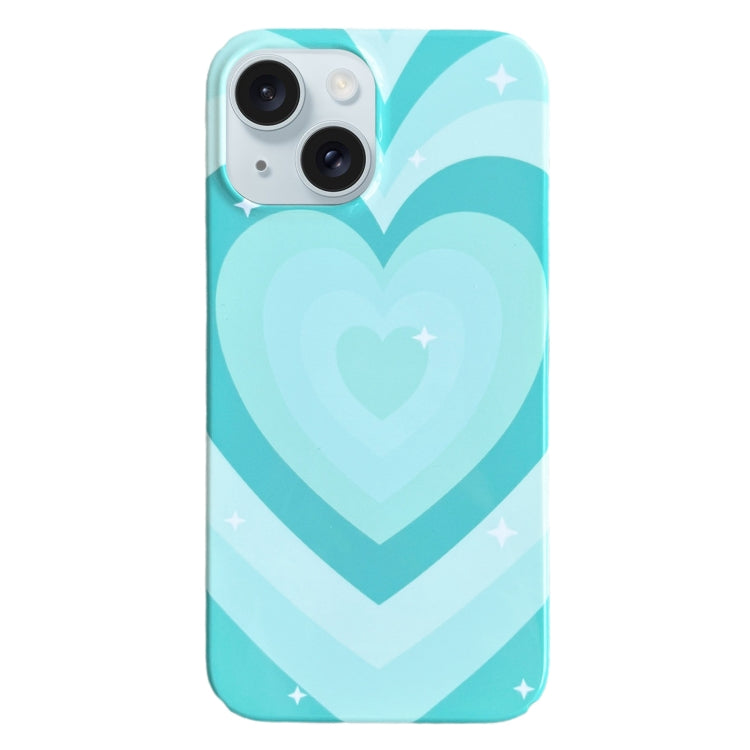 Painted Pattern PC Phone Case, For iPhone 15
