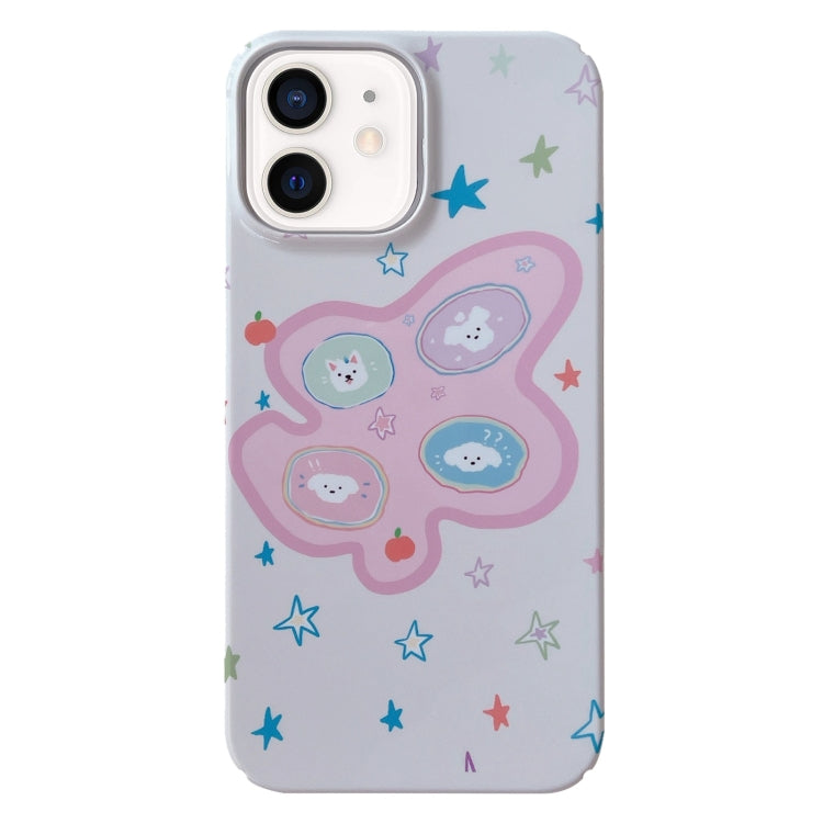 Painted Pattern PC Phone Case, For iPhone 12