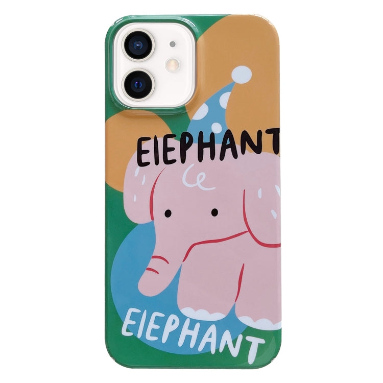 Painted Pattern PC Phone Case, For iPhone 12