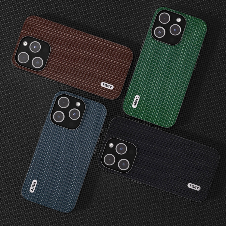 ABEEL Genuine Leather Luxury Black Edge Phone Case, For iPhone 15 Pro Max, For iPhone 15 Pro, For iPhone 15 Plus, For iPhone 15, For iPhone 14 Plus, For iPhone 14