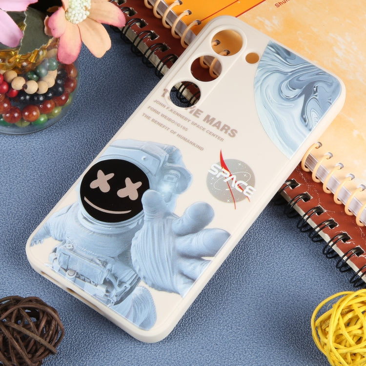 Martian Astronaut Pattern Shockproof Phone Case, For Samsung Galaxy A23 5G / 4G, For Samsung Galaxy A12 / M12 / F12, For Samsung Galaxy M23 5G / F23 5G, For Samsung Galaxy A53 5G, For Samsung Galaxy A73 5G, For Samsung Galaxy A33 5G                    ...