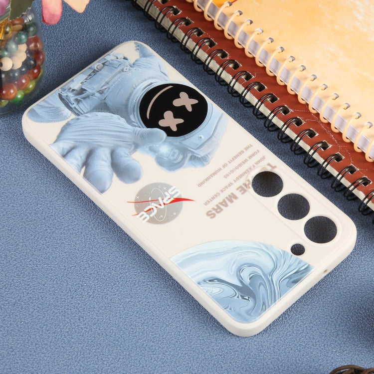 Martian Astronaut Pattern Shockproof Phone Case, For Samsung Galaxy S10