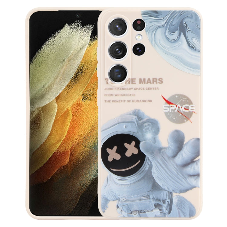 Martian Astronaut Pattern Shockproof Phone Case, For Samsung Galaxy A32 5G / M32 5G, For Samsung Galaxy A52 / A52s 5G, For Samsung Galaxy A03s EU Version, For Samsung Galaxy A22 5G, For Samsung Galaxy S21 FE 5G, For Samsung Galaxy A32 4G               ...