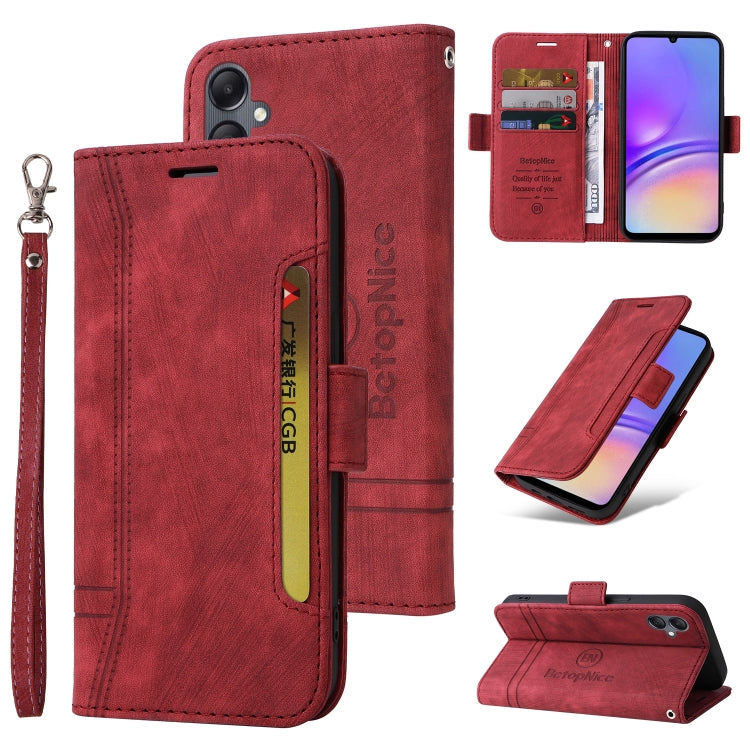 BETOPNICE Dual-side Buckle Leather Phone Case, For Samsung Galaxy S24+, For Samsung Galaxy S24, For Samsung Galaxy A15, For Samsung Galaxy A05